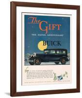 GM - Silver Anniversary Buick-null-Framed Art Print