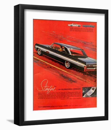 GM Starfire Oldsmobile Original-null-Framed Art Print
