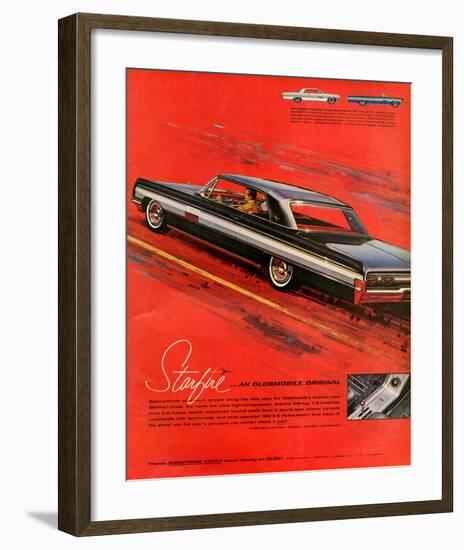 GM Starfire Oldsmobile Original-null-Framed Art Print