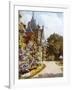 Gmunden, Schloss 1916-Mima Nixon-Framed Art Print