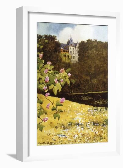 Gmunden, Schloss 1916-Mima Nixon-Framed Art Print