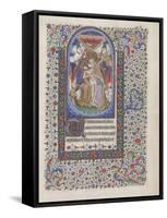 Gnadenstuhl (Book of Hour), 1440-1460-null-Framed Stretched Canvas