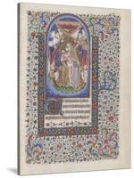 Gnadenstuhl (Book of Hour), 1440-1460-null-Stretched Canvas