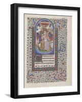 Gnadenstuhl (Book of Hour), 1440-1460-null-Framed Giclee Print