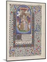 Gnadenstuhl (Book of Hour), 1440-1460-null-Mounted Giclee Print