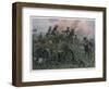 Gneisenau at the Battle of Ligny Where Napoleon Defeats Blucher's Prussians-R Knoetel-Framed Photographic Print