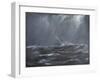 Gneisenau Storm in the North Sea, 1940-Vincent Booth-Framed Giclee Print