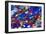 Gneiss, Thin Section, Polarised LM-PASIEKA-Framed Photographic Print