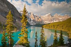 Moraine Lake at Dawn-gnohz-Photographic Print