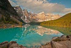 Moraine Lake at Dawn-gnohz-Framed Photographic Print