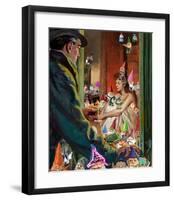 Gnome Alone-Barry Kite-Framed Art Print