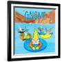 Gnome & Chill-Hugo Edwins-Framed Art Print