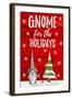 Gnome for the Holidays-Hugo Edwins-Framed Art Print