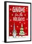 Gnome for the Holidays-Hugo Edwins-Framed Art Print