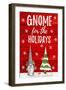 Gnome for the Holidays-Hugo Edwins-Framed Art Print