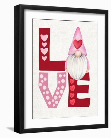 Gnome Love-Allen Kimberly-Framed Art Print