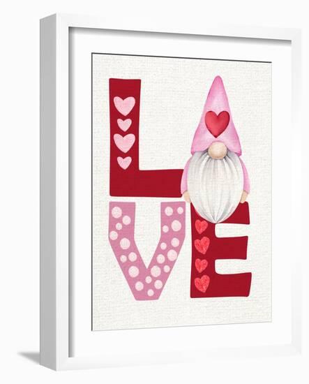 Gnome Love-Allen Kimberly-Framed Art Print