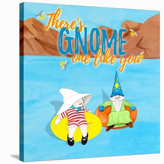 Gnome One Like You Tubing-Hugo Edwins-Stretched Canvas