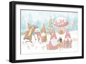 Gnome Sweet Gnome I-Veronique Charron-Framed Art Print