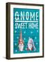 Gnome Sweet Home-Hugo Edwins-Framed Art Print