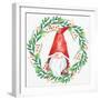 Gnome Wreath 1-Kim Allen-Framed Premium Giclee Print