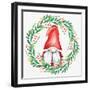 Gnome Wreath 3-Kim Allen-Framed Art Print