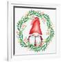 Gnome Wreath 3-Kim Allen-Framed Art Print