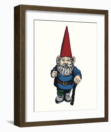 Gnome-Urban Cricket-Framed Art Print