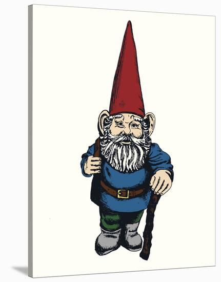 Gnome-Urban Cricket-Stretched Canvas