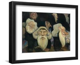 Gnomes and goblins-Erik Theodor Werenskiold-Framed Giclee Print