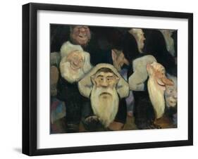 Gnomes and goblins-Erik Theodor Werenskiold-Framed Giclee Print