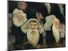 Gnomes and goblins-Erik Theodor Werenskiold-Mounted Premium Giclee Print