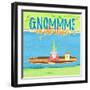 Gnomes on the Water II-Hugo Edwins-Framed Art Print