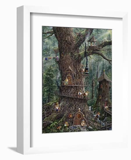 Gnomes Sweet Home-Jeff Tift-Framed Giclee Print