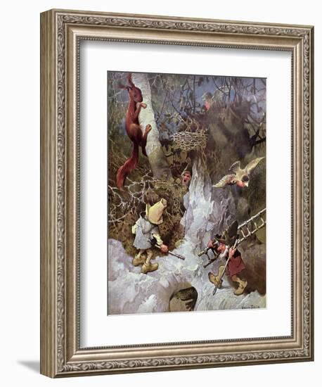 Gnomes-Heinrich Schlitt-Framed Giclee Print