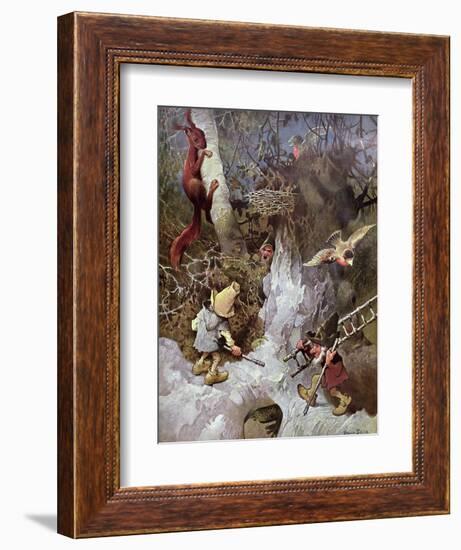 Gnomes-Heinrich Schlitt-Framed Giclee Print