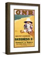 GNR Skegness-null-Framed Art Print