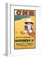 GNR Skegness-null-Framed Art Print