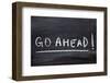 Go Ahead-Yury Zap-Framed Photographic Print