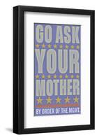 Go Ask Your Mother-John Golden-Framed Giclee Print