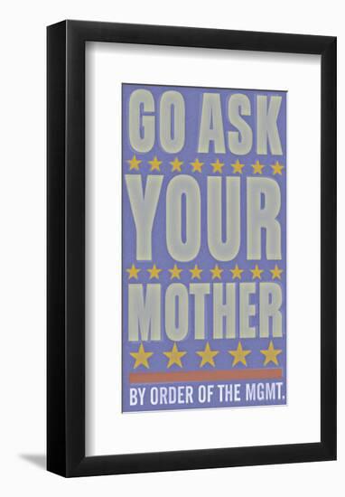 Go Ask Your Mother-John Golden-Framed Giclee Print