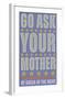 Go Ask Your Mother-John W^ Golden-Framed Art Print