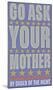 Go Ask Your Mother-John W^ Golden-Mounted Art Print