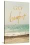 Go Barefoot Beach-Sarah Gardner-Stretched Canvas