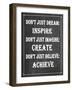 Go Big Bw-Jean Olivia-Framed Art Print