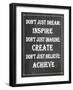 Go Big Bw-Jean Olivia-Framed Art Print