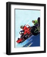 Go-Carting-null-Framed Giclee Print