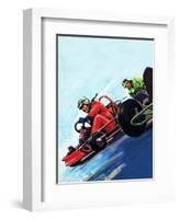 Go-Carting-null-Framed Giclee Print