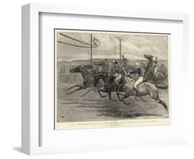 Go, Experimenting at a Race Meeting with the New Starting Machine-John Charlton-Framed Giclee Print