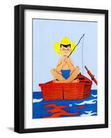 Go Fish - Jack & Jill-Beth Henninger Krush-Framed Giclee Print